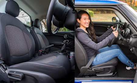 シートは長時間乗っても疲れ知らず。乗降性を確保したままにスポーツカー並にフィットした運転姿勢を提供。