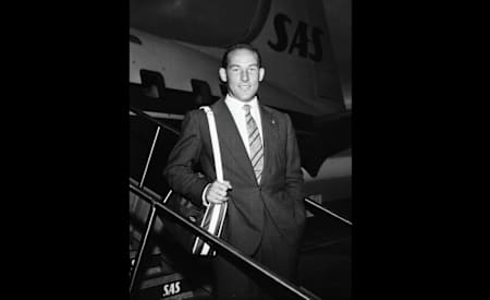 Stirling Moss, último rival de Mike Hawthorn en la F1, 1958.