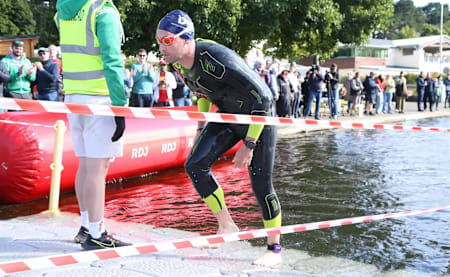 Dublin City Triathlon swim