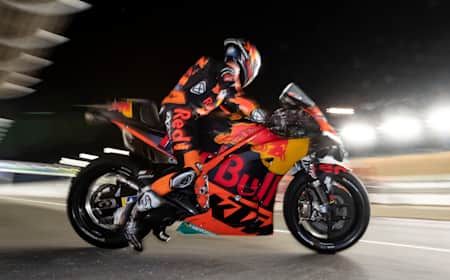 Miguel Oliveira beim MotoGP Pre-Season Test in Doha, Katar im März 2021. Wir liefern dir spannende Zahlen und Fakten zur Königsklasse des Motorradsports