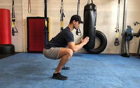 A deep squat is a good test of mobility.