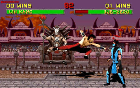 When Mortal Kombat made an appearance