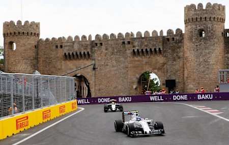 Bottas, the fastest in Baku