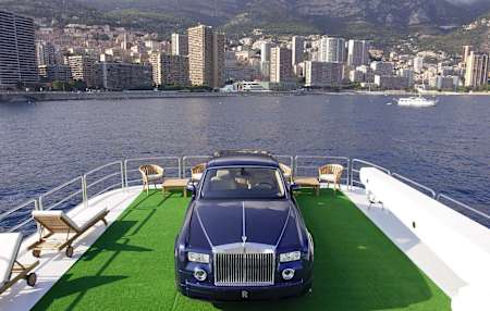 Rolls-Royce na jachcie?