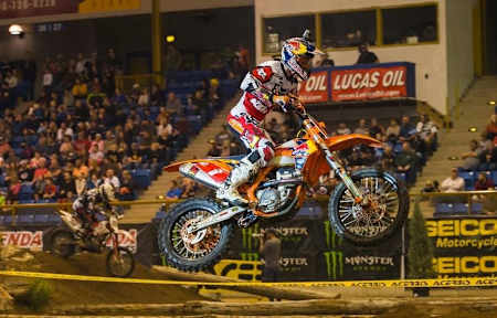 Taddy Blazusiak takes the win in Boise