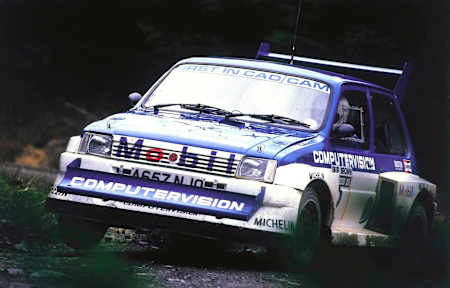 The 6R4 was an unlikely rally star