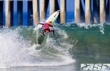 Malia Manuel storms the Open at 14 years old.