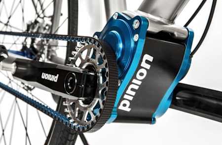 Das Pinion-Getriebe ist extrem hart im Nehmen.