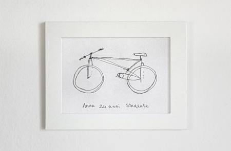 Sai disegnare una bici, Anna?