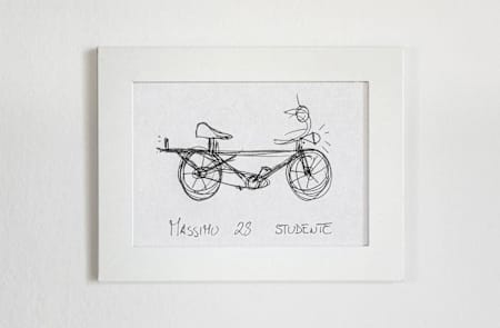 Sai disegnare una bici, Max?