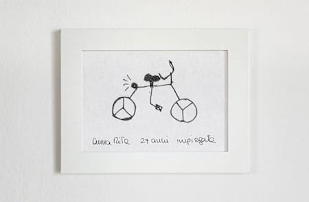 Sai disegnare una bici, AnnaRita?