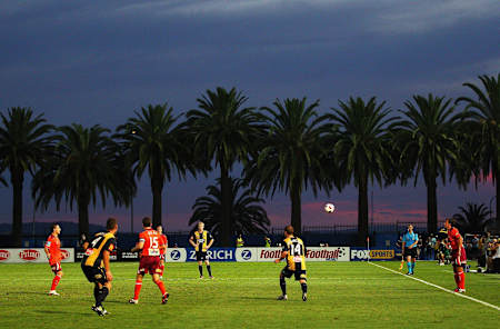 Excuse me guys – the ball is ruining my view