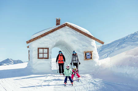 Funslope Alpbachtal with family, Ski Juwel