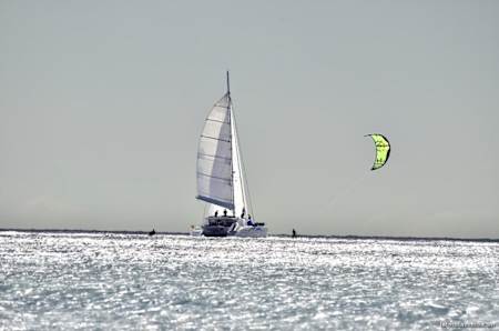 Crossing the Atlantic by kite