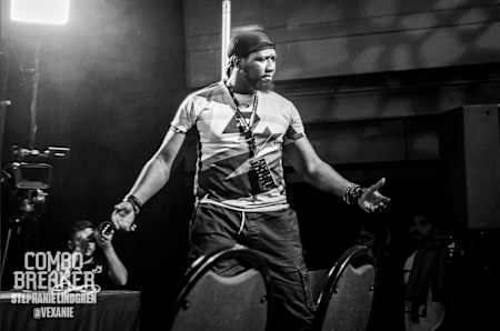 Le joueur pro de combat RZA s'est classé 25ème du Combo Breaker 2019.