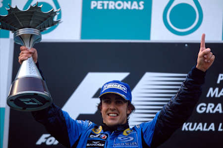 Alonso landete hier drei Siege für mehrere Teams Alonso landete hier drei Siege für mehrere Teams