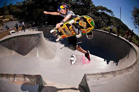 Alex Sorgente bei der Red Bull Skate Generation