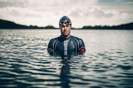 A 3.8km swim starts the 226km event