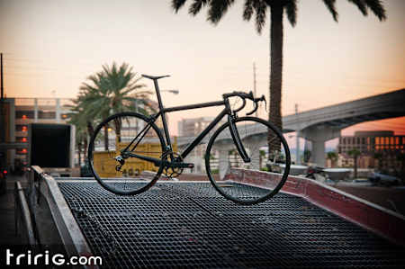 The World's Lightest Road Bike in profile