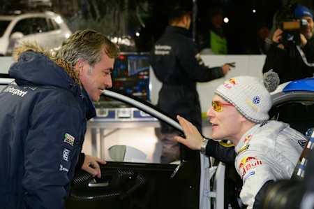 Latvala se beneficia de la experiencia de Sainz