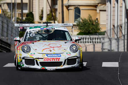 Ogier lors de la Porsche Super Cup en 2013
