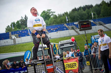 Wettkampf der stärksten Männer Europas