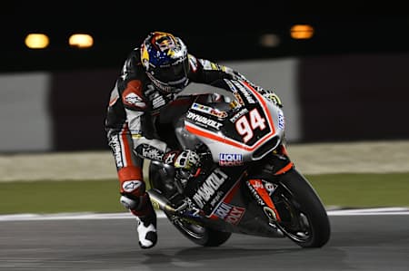 Moto2 title contender, Jonas Folger.