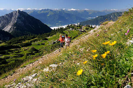 Zu Fuß durch das wunderschöne Tirol.