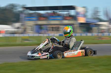 Jehan Daruvala was third in 2014 CIK-FIA World KF