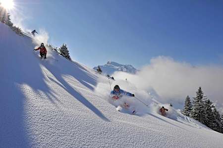 Himmlisches Engelberg: Fresh Lines für alle