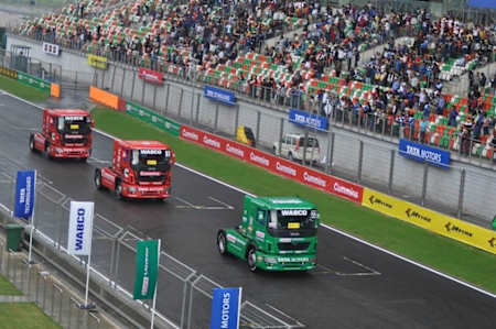 T1 Prima Truck Racing at the Buddh International Circuit