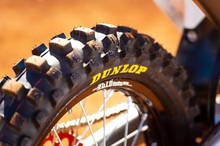 Dunlop brand is the tyre of choice, compound will differ on conditions