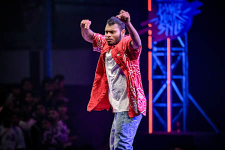 Nivesh at Red Bull Dance Your Style 2023 India Finals 
