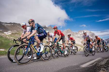 Wout van Aert op de Col du Galibier