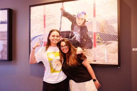 Sophie and Bell Red Bull Office Tour