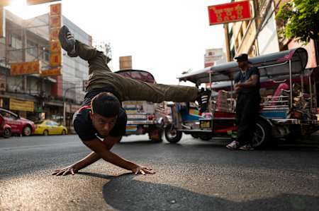 Sunni em Bangkok, na Tailândia