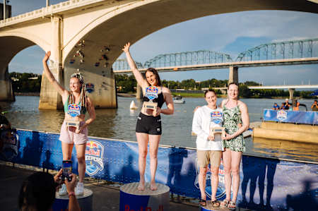 Julija Kruder, Julia Chanoudrie, Katja Debevec, and Afra Hönig