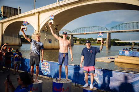 Darius Rapa, Mikel Linacisoro, Quinn O’Francia at Red Bull Creepers