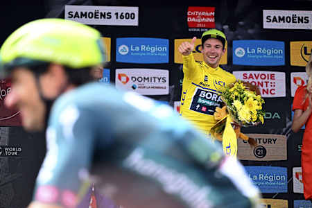 Zwei von zwei: Primož Roglič gewinnt zweite Bergankunft und baut Führung in der Dauphiné aus