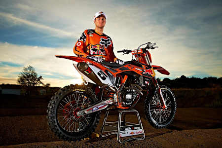 Ryan Dungey Red Bull Teka KTM Team Shoot, 2011