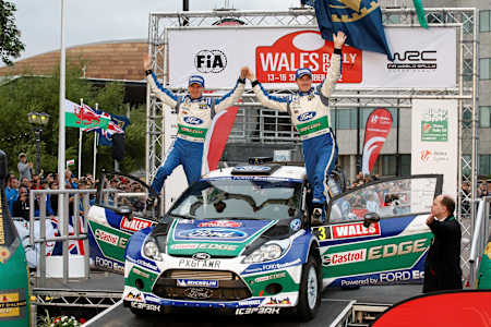 Esta foi a última vitória da Ford: Gales em 2012
