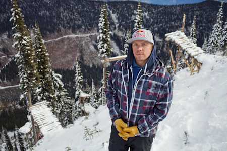 Travis Rice Portrait beim Red Bull Supernatural