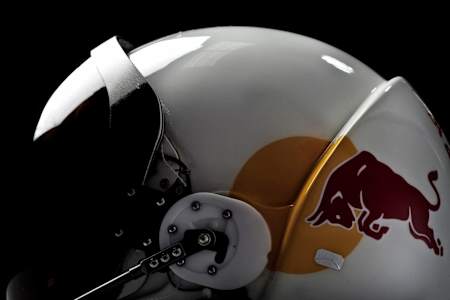 Red Bull Stratos helmet