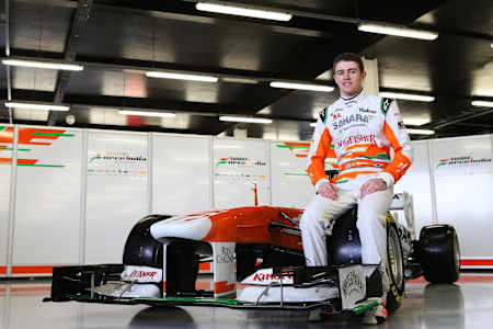 Paul Di Resta Force India VJM06 Präsentation