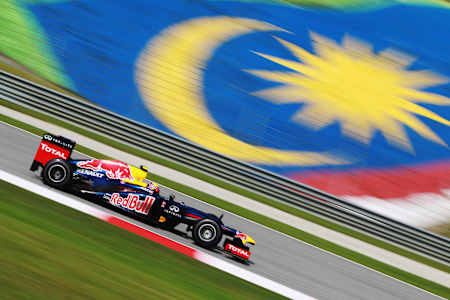 Mark Webber beim Malaysian Grand Prix 2012