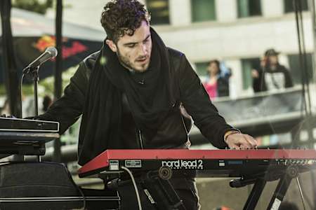 Le DJ américain Nicolas Jaar au Movement.
