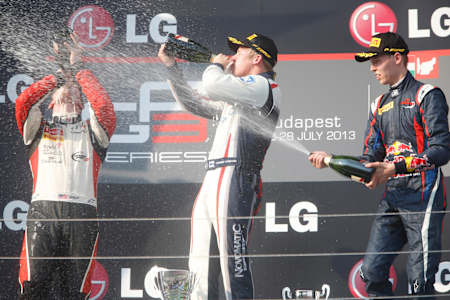 Kyvat comemora seu primeiro pódio na GP3