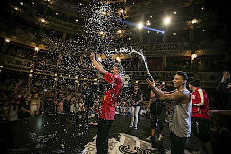 I festeggiamenti per B-Boy Froz