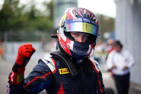 Даниил Квят во время Гран-При в Монце