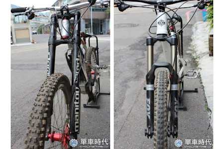 搭配適合的前叉，才不會因選擇不當造成車架承受不必要的衝擊，增加斷裂的風險